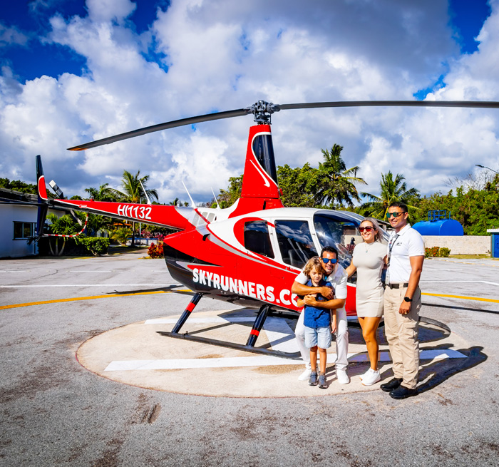 10 Minuten Helikopterflug, Punta Cana Helikopter, Helikoptertourr, Sky Runners, Skyrunners Hubschrauberflug from Bavaro, Punta Cana - Dominican Republic